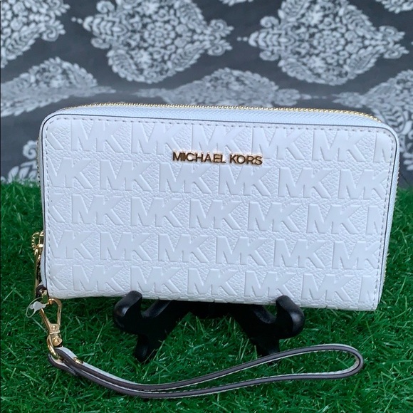 MICHAEL KORS JET SET TRAVEL LG FLAT MF PHN CASE - Picture 4 of 16